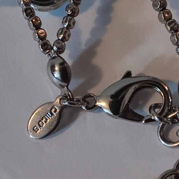 Chico's Multi-strand Necklaces Silver & Turquoise Stone - Picture 6 of 6